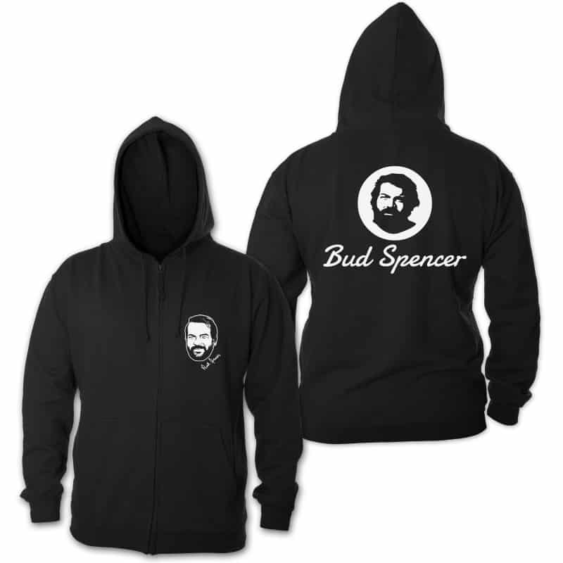 - Bud Spencer® Official Logo Zipper Jacke schwarz 