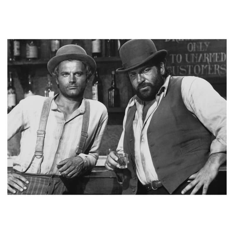 Bud Spencer & Terence Hill - Vier Fäuste für ein Halleluja - Poster A3