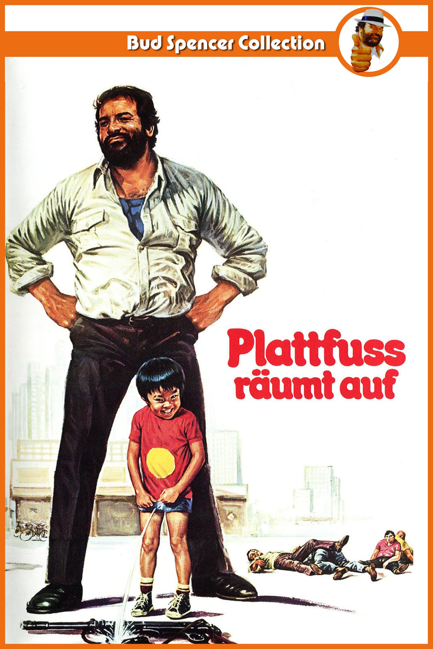 Plakat von "Plattfuß räumt auf"