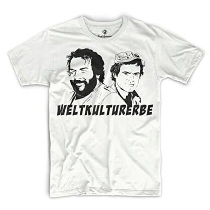 Bud Spencer Weltkulturerbe T-Shirt (weiss)