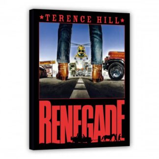 Terence Hill - Kino - Renegade - Leinwand - Renato Casaro Edition