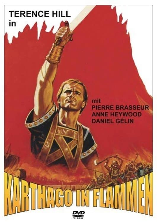 Plakat von "Karthago in Flammen"