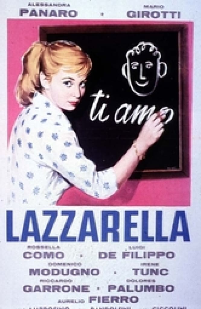 Plakat von "Lazzarella"