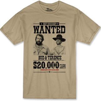 Bud Spencer Terence Hill - Wanted $20.000 T-Shirt (Sand)
