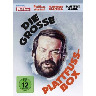 Bud Spencer - Die grosse Plattfuss-Box  [4 DVDs] (Remastered Version)