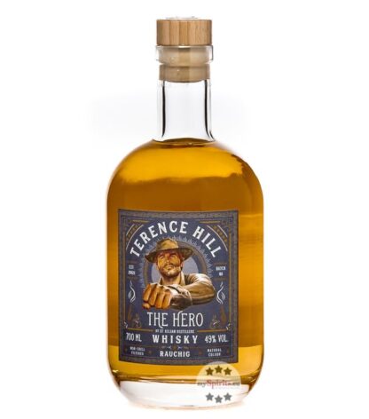 Terence Hill Whisky The Hero rauchig (49 % Vol., 0,7 Liter)