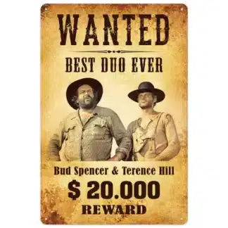Bud Spencer Blechschild XL "Wanted"